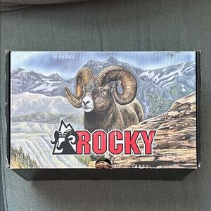 USPS-Approved Rocky Black Shoes